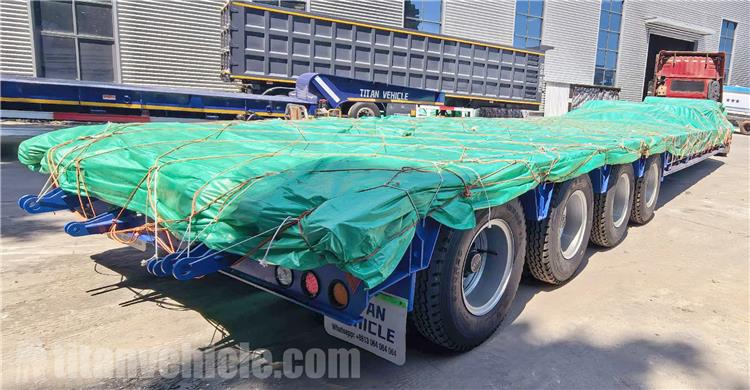 4 Axle 100 Ton Low Loader Trailer Price for Sale In Nigeria Lagos