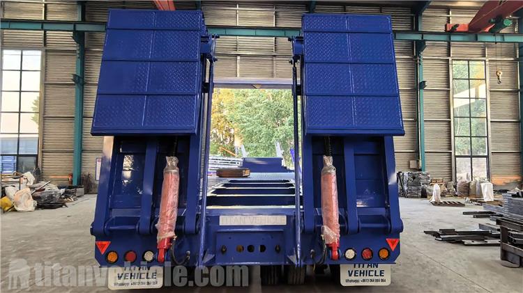 4 Axle 100 Ton Low Loader Trailer Price for Sale In Nigeria Lagos