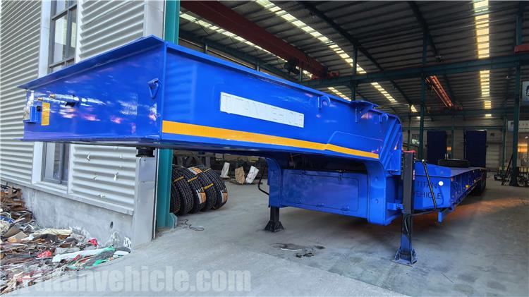 4 Axle 100 Ton Low Loader Trailer Price for Sale In Nigeria Lagos