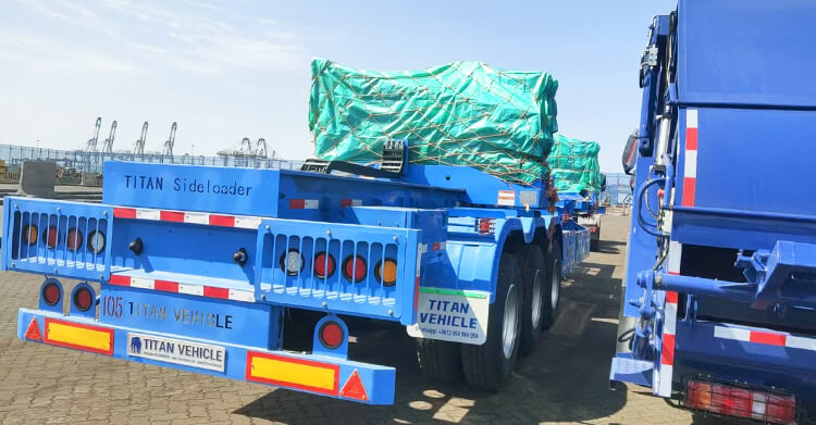 40 Ft Container Side Loader for Sale in Papua New Guinea
