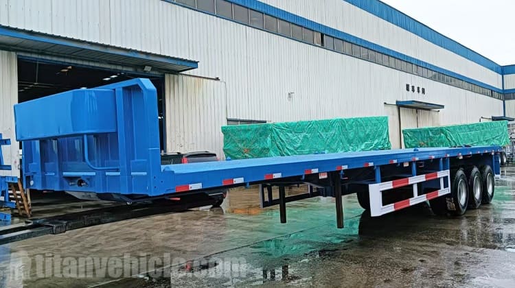 3 Axle Flatbed Semi Trailer Manufacturers in Mali
