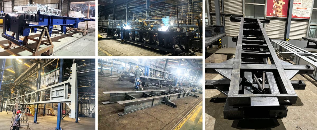 4 Axle Container Chassis Trailer in Stock Promotion FOB Price: 11700 USD