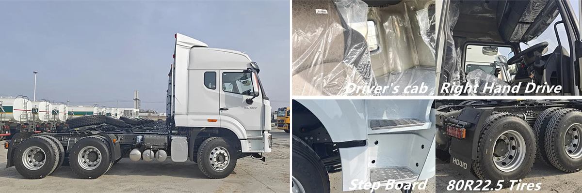 Howo Nx 6x4 Tractor Truck In Stock Now FOB Price: 32800 USD