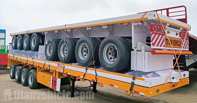 12 Units of 4 Axle Flatbed Trailers for Sale in Ivory Coast
