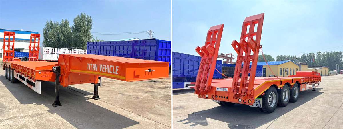 Promotion! TITAN Lowbed Trailer Spot Sale Price