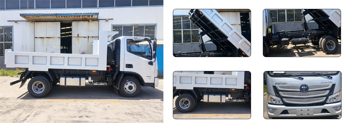Export Ready Foton 4x2 Dump Truck at Promotional FOB Price 17600 USD