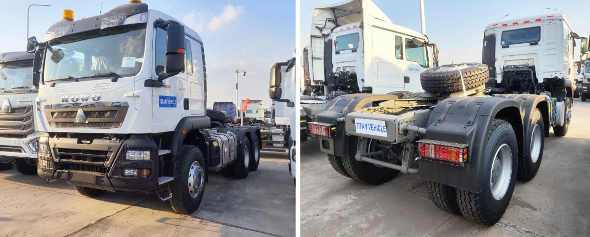 Ready to Ship Used Howo TX Tractor Truck at Promotional FOB Price 16000USD