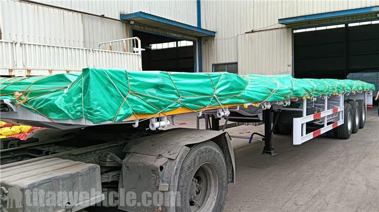 Tri Axle Fence Cargo Trailer for Sale In Kenya