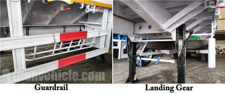Tri Axle Fence Cargo Trailer for Sale In Kenya