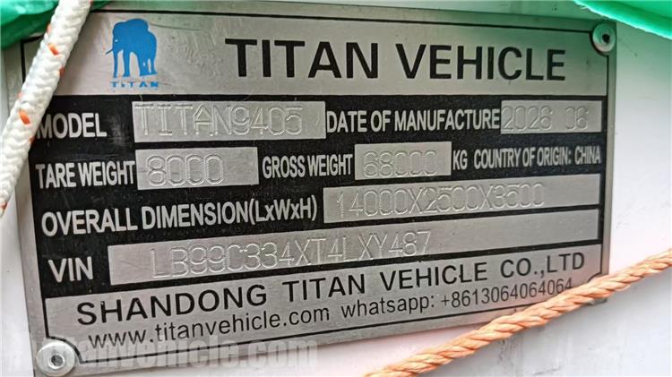 Tri Axle Fence Cargo Trailer for Sale In Kenya