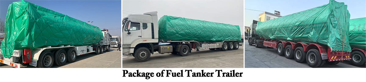 3 Axle 45000 Liters Oil Tanker Trailer FOB Price: 17500 USD