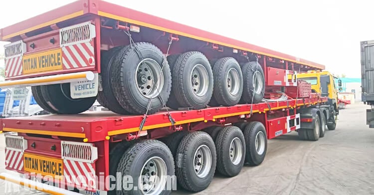 3 Axle Dropside Trailer for Sale in Mozambique