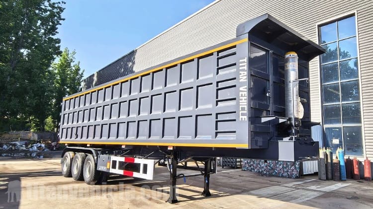 Tri Axle Tractor Tipper Trailer for Sale in Congo