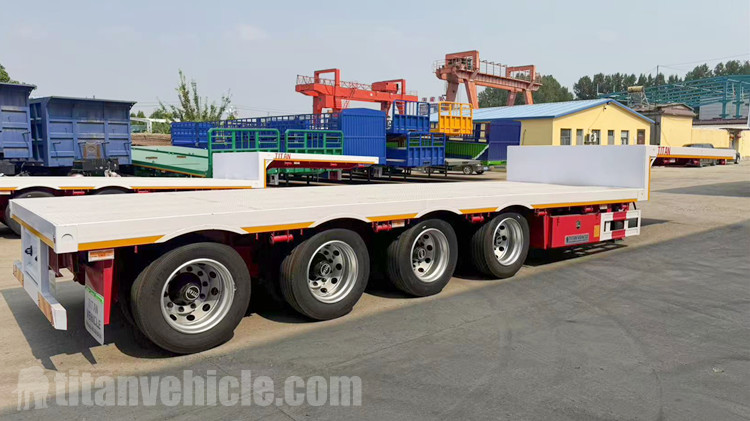 4 Axle Step Deck Trailer for Sale in Senegal