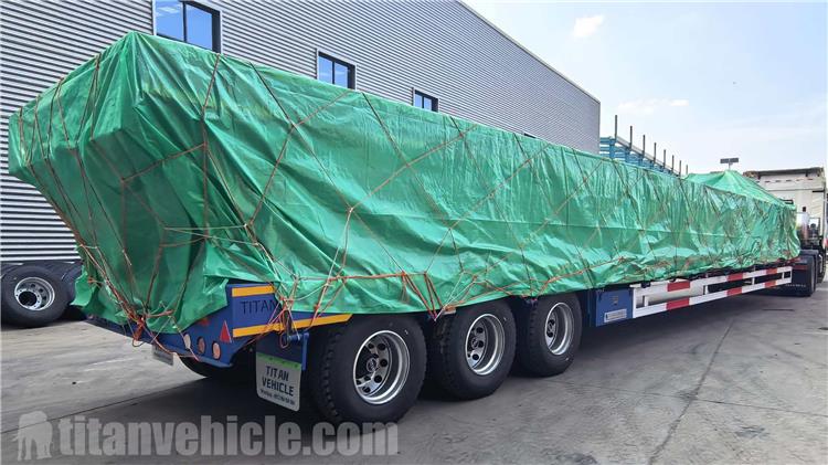 3 Axle 80 Ton Drop Dek Trailer for Sale In Cameroon