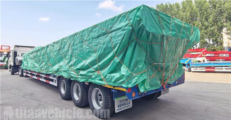 3 Axle 80 Ton Drop Dek Trailer for Sale In Cameroon
