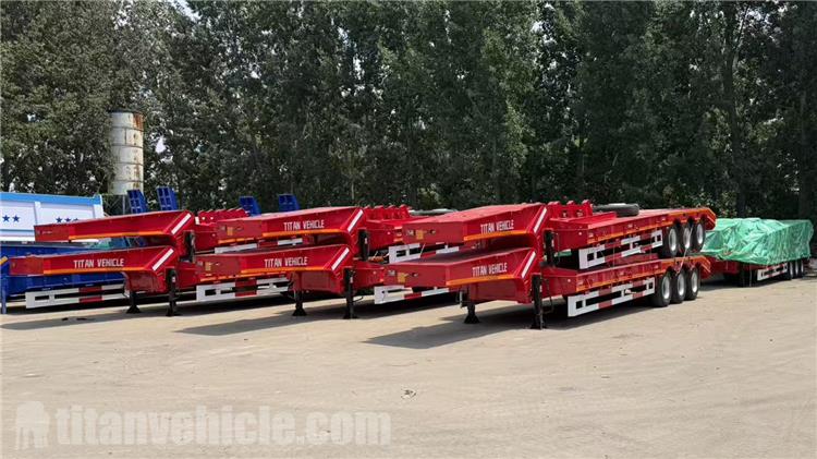20 Utins Lowbed Truck Trailer for Sale In Burkina Faso