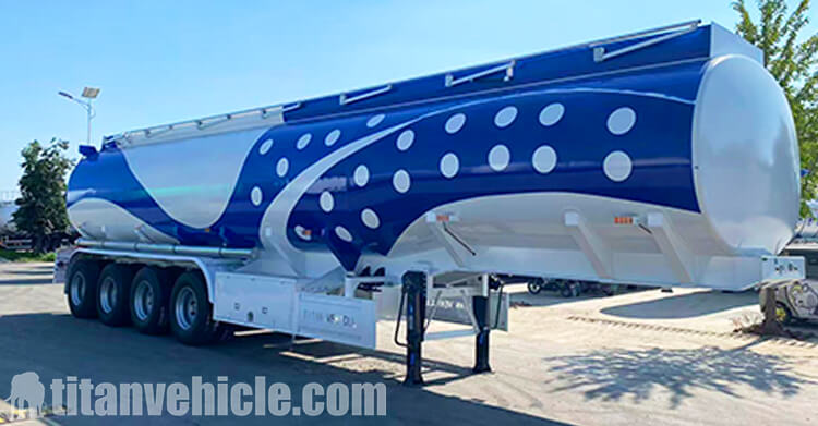 4 Axle Fuel Tanker Semi Trailer for Sale in Mali
