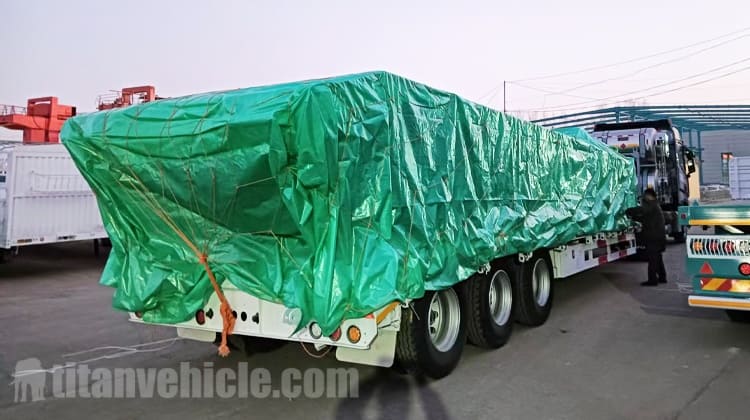 3 Axle Lowbed Trailer Truck for Sale in Sierra Leone
