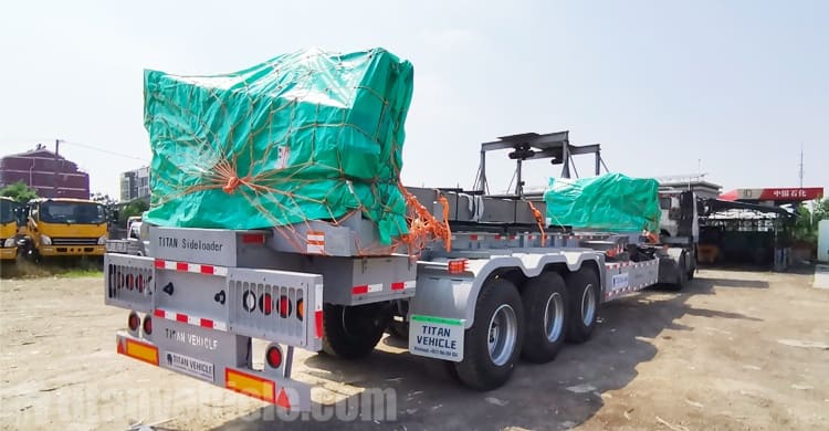 40Ft Container Side Loader Trailer for Sale in East Timor
