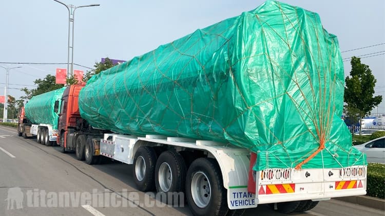 45000 Liters Fuel Tanker Semi Trailer for Sale in United Arab Emirates