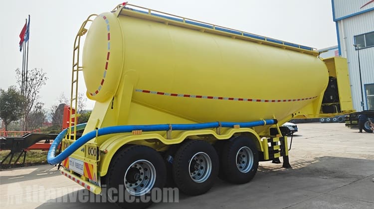 35 CBM Dry Bulk Tanker Trailers for Sale in Guyana