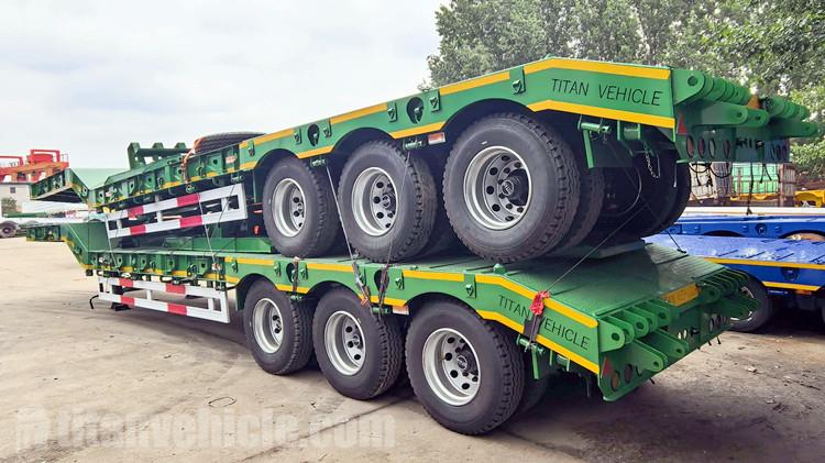 Tri Axle Stepdeck Trailer for Sale in Papua New Guinea