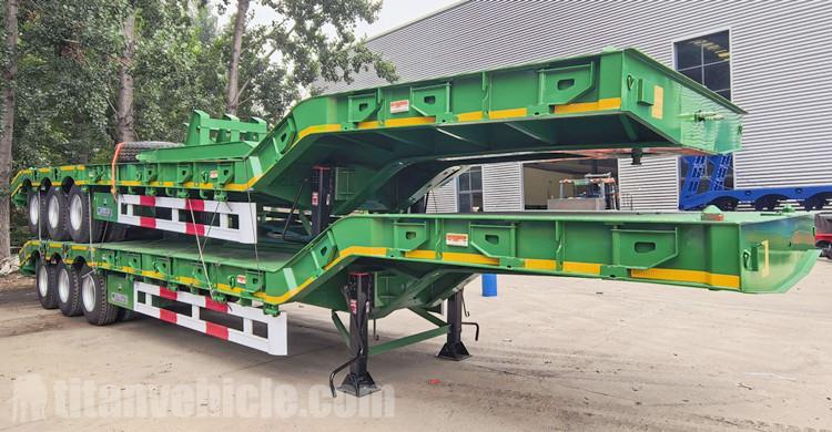 Tri Axle Stepdeck Trailer for Sale in Papua New Guinea