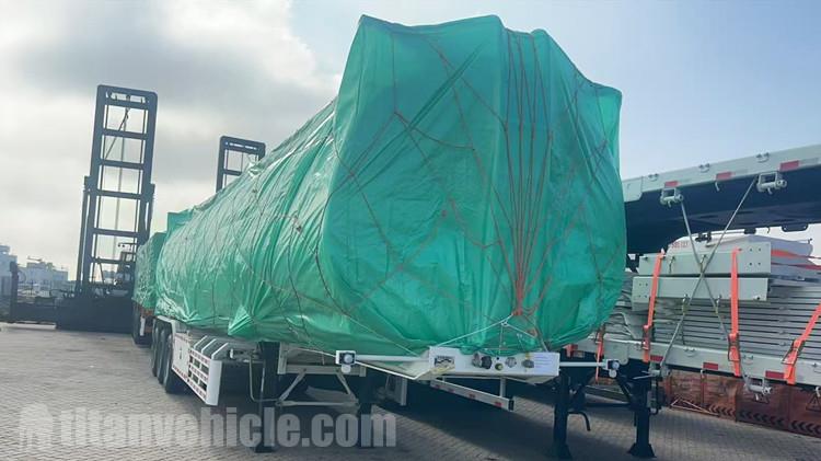Tri Axle Oil Tanker Semi Trailer for Sale in Congo