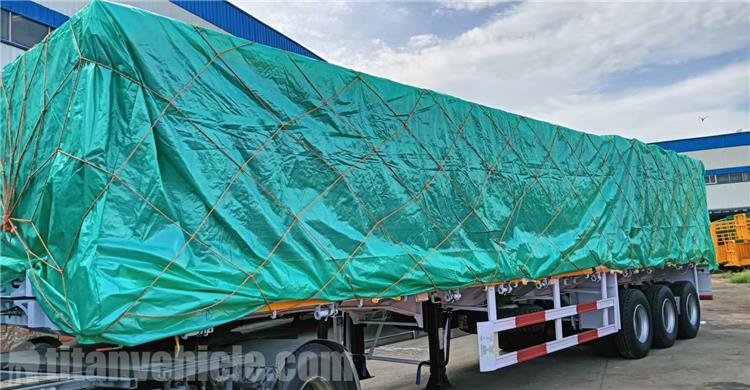 Tri Axle 60 Ton Drop Side Trailer for Sale In Zimbabwe