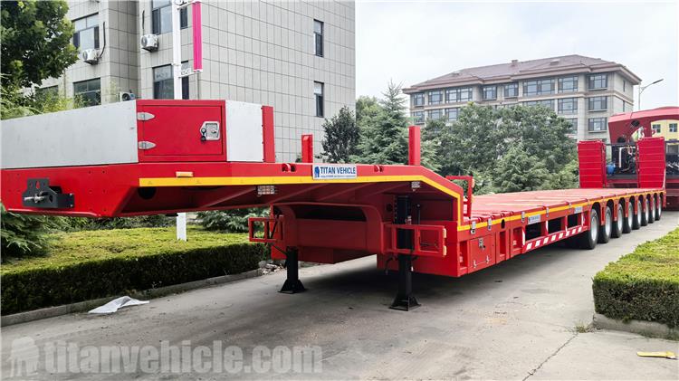 5 Axle Extendable Low Bed Trailer For Sale In Nigeria