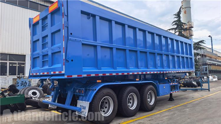 3 Axle 60 Ton Tipper Trailer for Sale In Mali
