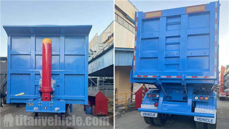 3 Axle 60 Ton Tipper Trailer for Sale In Mali