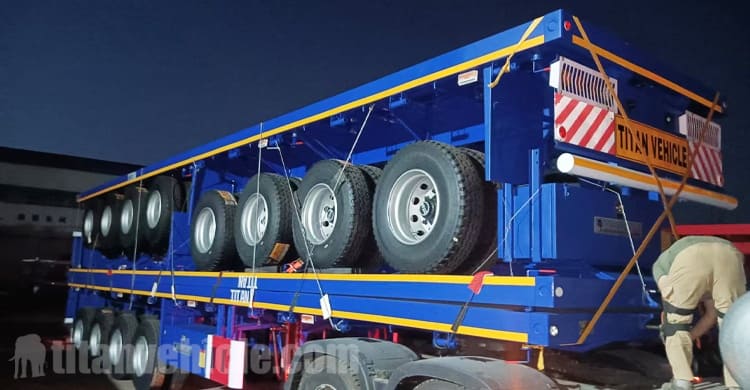 4 Axle Flatbed Trailer for Sale in Dar es Salaam