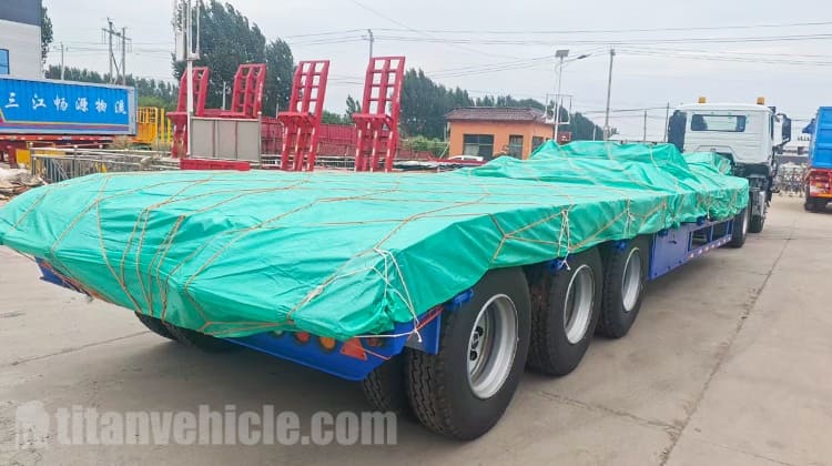 3 Axle 40Ft Low Bed Trailer for Sale in Mali