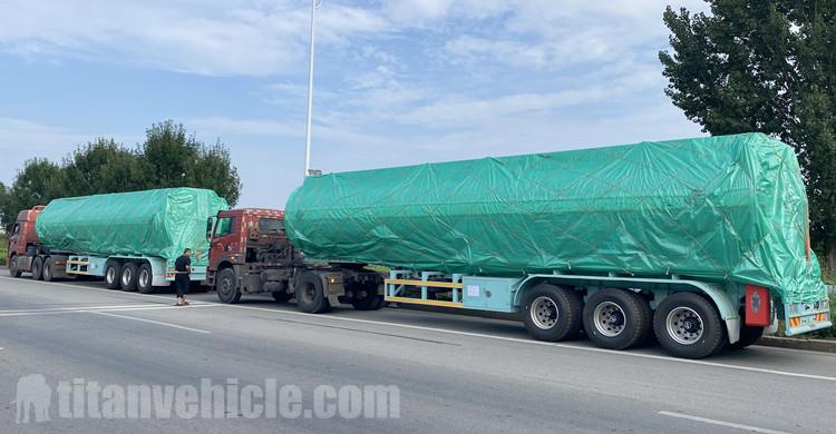 3 Axle Fuel Tanker Semi Trailer for Sale in Mali