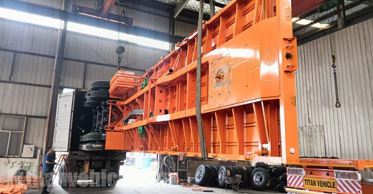 60 Ton Fence Semi Cargo Trailer for Sale in Ivory Coast