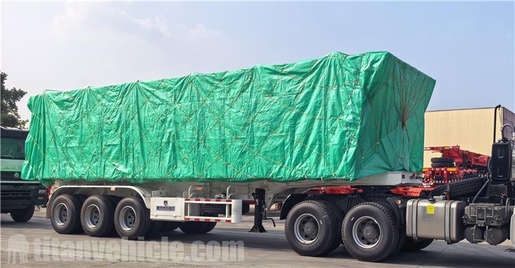 3 Axle 60 Ton Dump Trailer for Sale In Cameroon