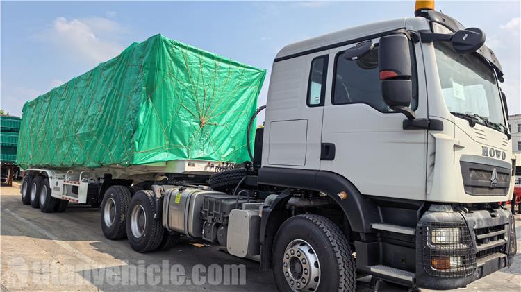 3 Axle 60 Ton Dump Trailer for Sale In Cameroon