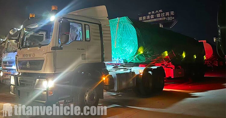 Titan Fuel Tanker Trailers for Sale in Mali