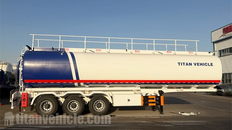 45000 Liters Oil Tanker Semi Trailer for Sale in Mali