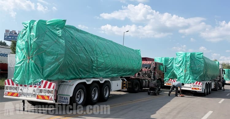 45000 Liters Oil Tanker Semi Trailer for Sale in Mali