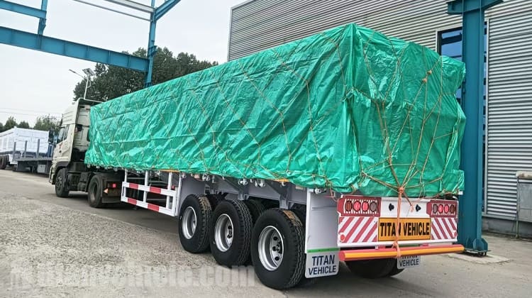 Tri Axle Flatbed Trailer for Sale in Zimbabwe