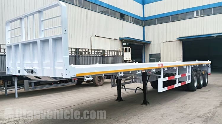 Tri Axle Flatbed Trailer for Sale in Zimbabwe