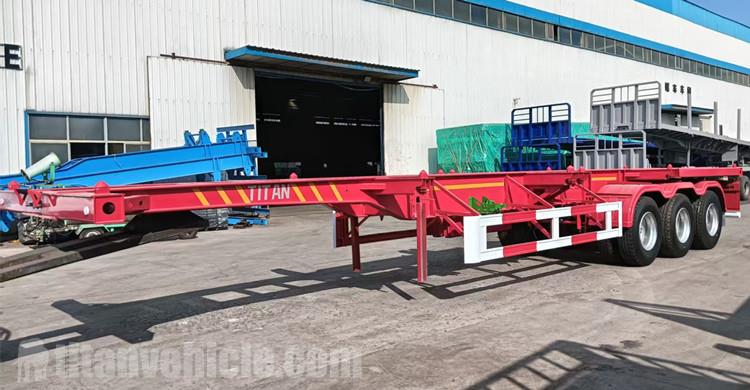 Tri Axle 40 Foot Skeleton Trailer for Sale in Kenya