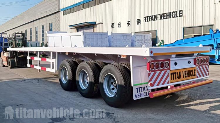 Tri Axle Trailer Flat Bed for Sale in Zimbabwe