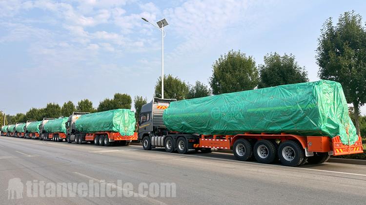 Tri Axle Fuel Tanker Semi Trailer for Sale in Papua New Guinea