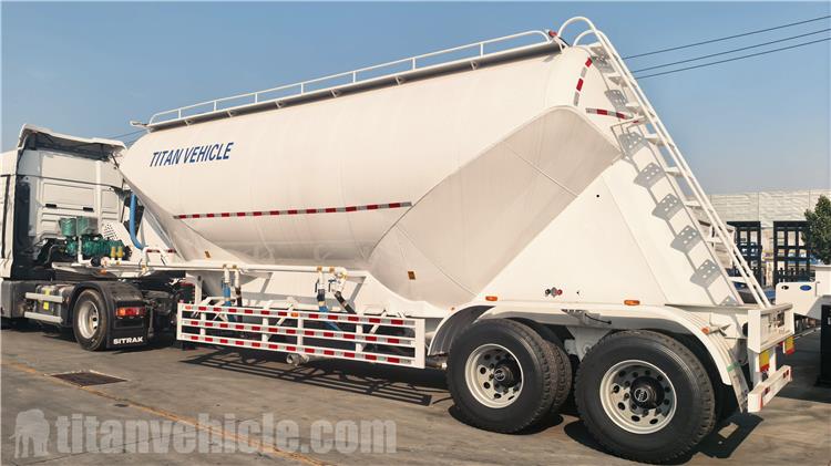 Dry Bulk Pneumatic Cement Tanker Trailers for Sale In Congo