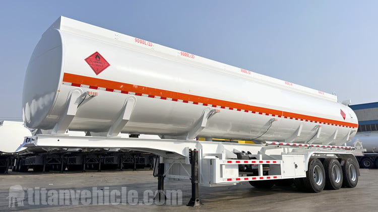 45000 Liters Fuel Tanker Trailer for Sale in Angola