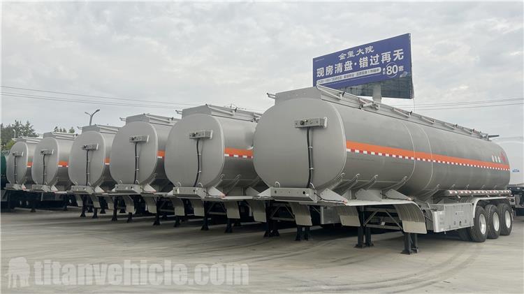 6 Units Aluminum Tanker Trailers for Sale In Zambia
